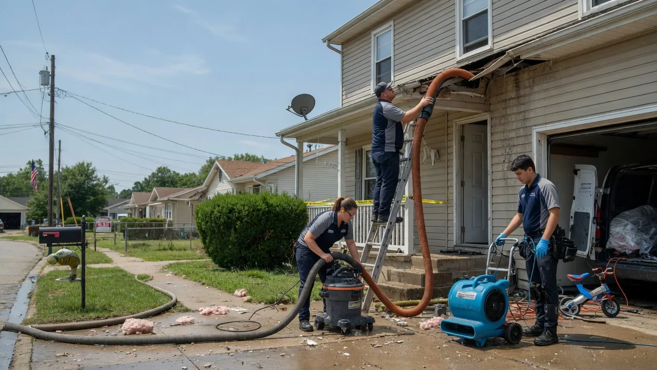 Water Damage Restoration in Almont, ND near me